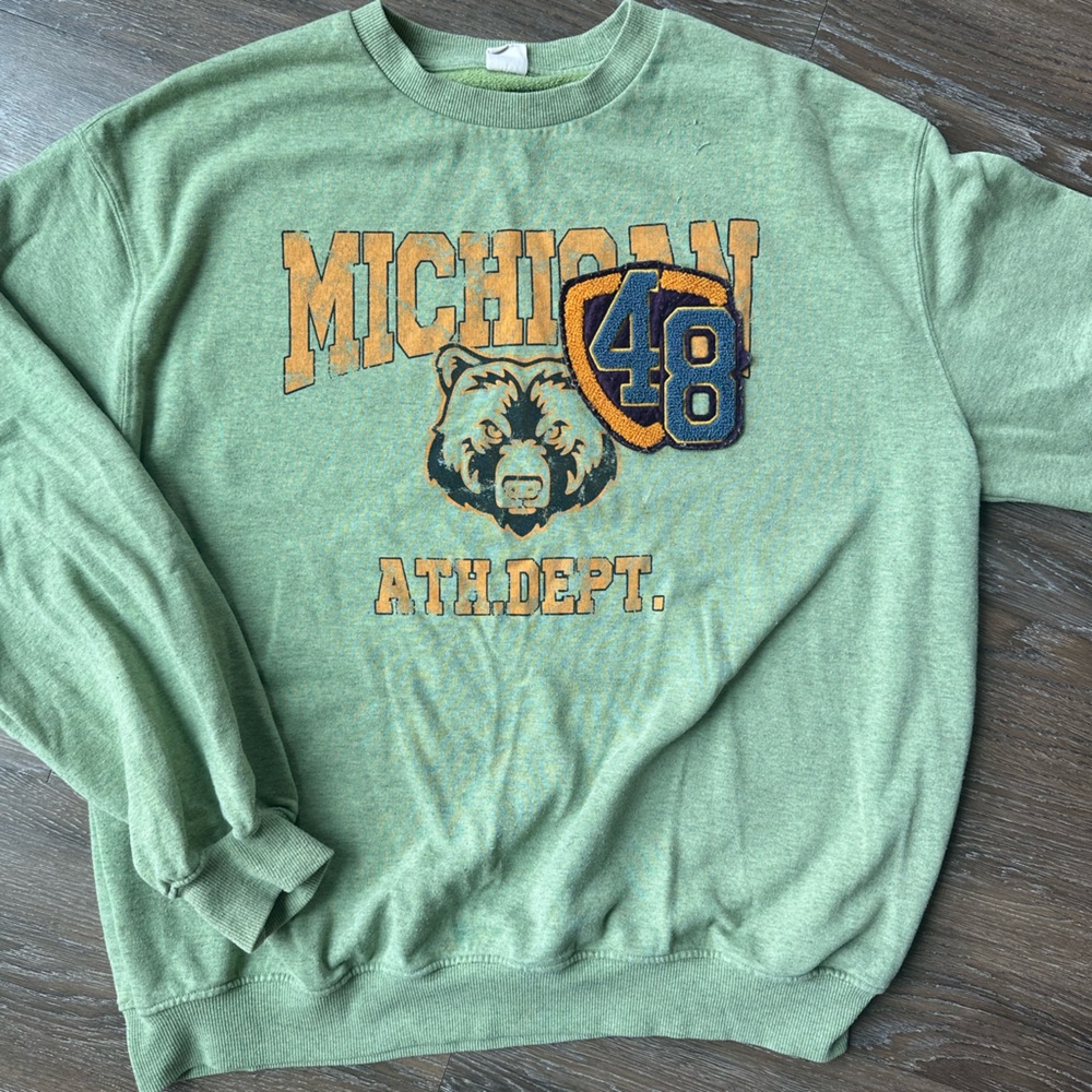 Urban Outfitters Women’s Vintage Michigan Sweatshirt - Picture 3 of 6